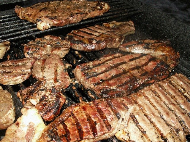 steaky z hovězíha masa